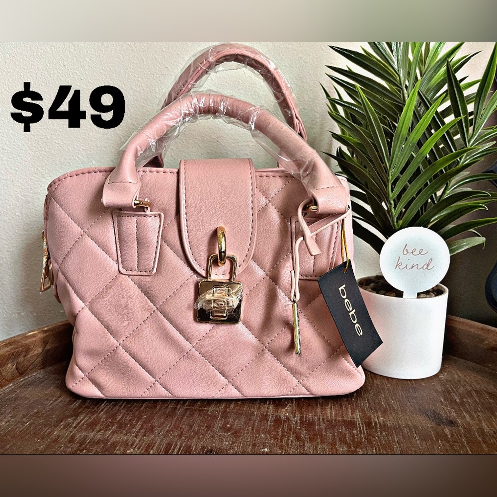 NWT BLUSH PINK SATCHEL HANDBAG